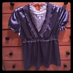 Purple blouse size large